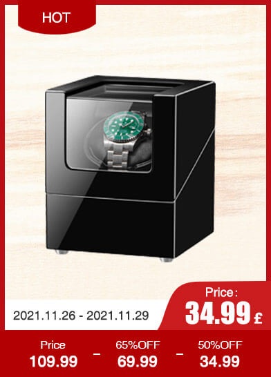 Best Sepano Wooden Single Watch Winder Black